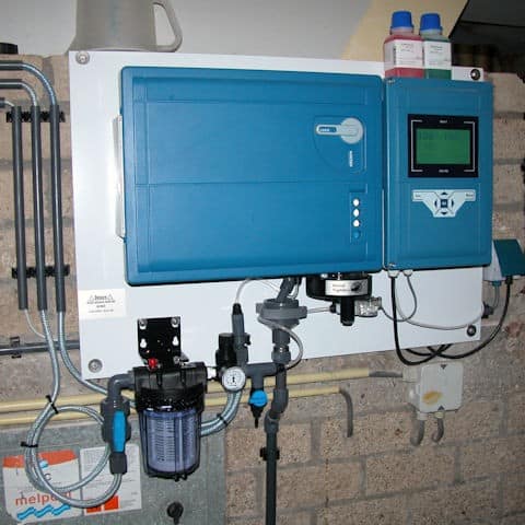Water monitoring systeem met GSM-modem
