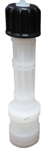 Verzwaard voetventiel 4x6 mm